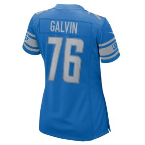 Connor Galvin Detroit Lions Nike Women's Team Game Jersey - Blue