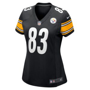 Women's Pittsburgh Steelers Connor Heyward Nike Black Game Player Jersey