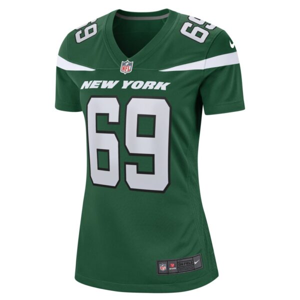 Women's New York Jets Conor McDermott Nike Gotham Green Game Jersey