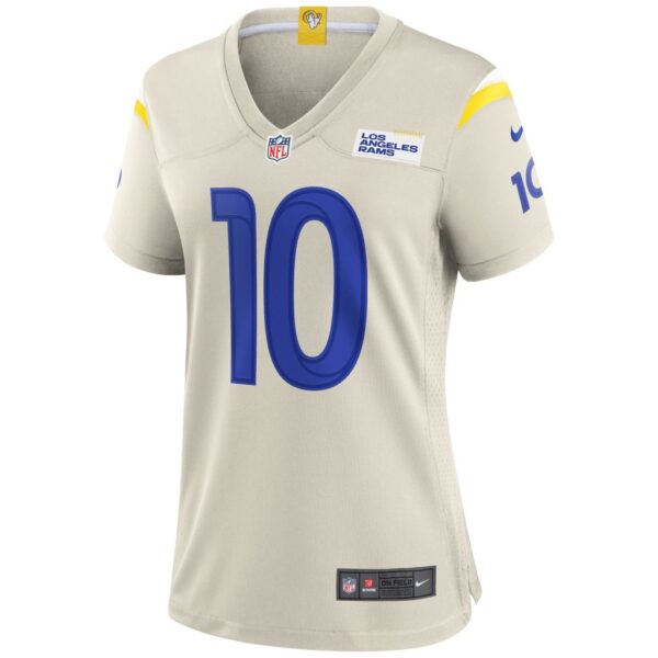 Women's Los Angeles Rams Cooper Kupp Nike Bone Game Jersey