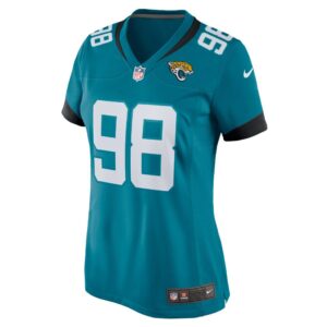 Women's Jacksonville Jaguars Corey Peters Nike Teal Home Game Player Jersey