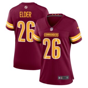 Women's Washington Commanders Corn Elder Nike Burgundy Game Jersey