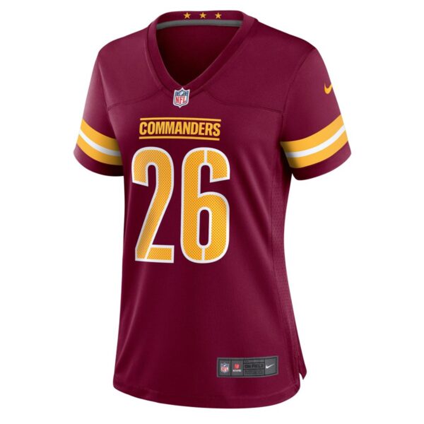 Women's Washington Commanders Corn Elder Nike Burgundy Game Jersey