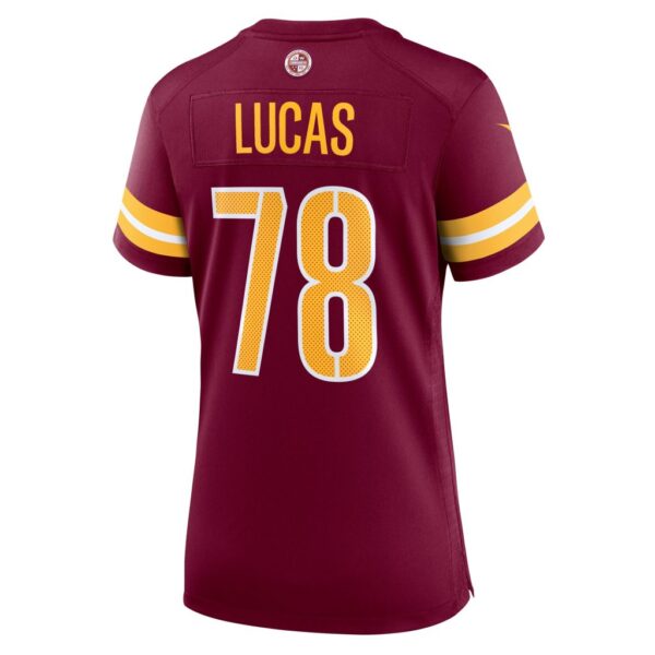 Cornelius Lucas Washington Commanders Nike Women's Game Jersey - Burgundy