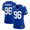 Cortez Kennedy Seattle Seahawks Nike Women's Throwback Player Game Jersey - Royal