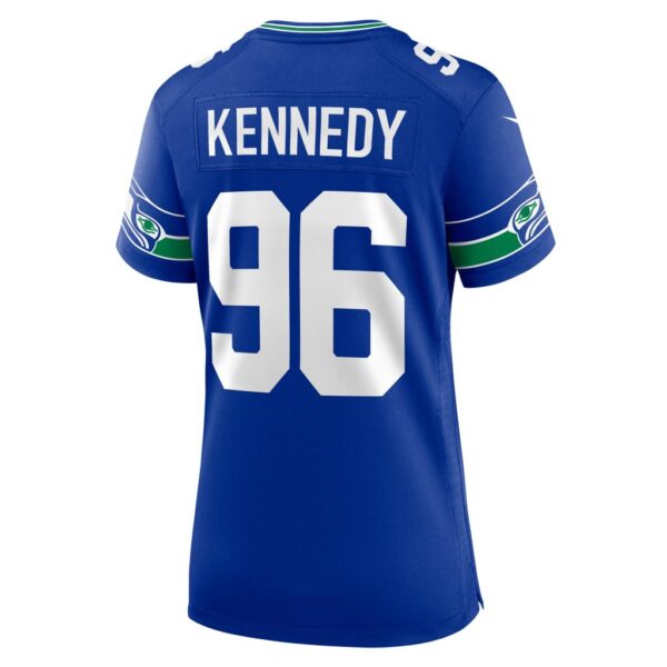 Cortez Kennedy Seattle Seahawks Nike Women's Throwback Player Game Jersey - Royal