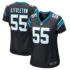 Women's Carolina Panthers Cory Littleton Nike Black Game Player Jersey