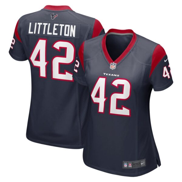 Cory Littleton Houston Texans Nike Women's Nike Women's Team Color Jersey - Navy