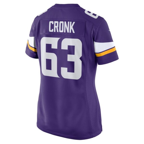 Coy Cronk Minnesota Vikings Nike Women's Team Game Jersey - Purple