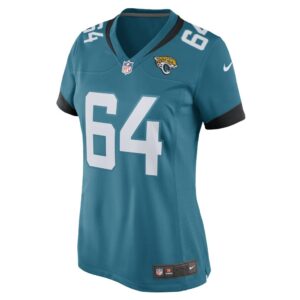 Women's Jacksonville Jaguars Coy Cronk Nike Teal Game Player Jersey