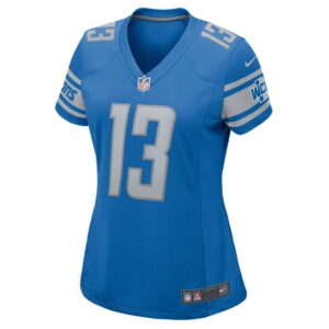 Women's Detroit Lions Craig Reynolds Nike Blue Game Player Jersey