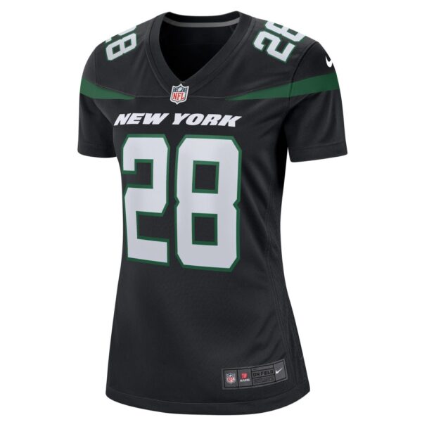 Women's New York Jets Curtis Martin Nike Black Retired Player Jersey