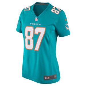 Women's Miami Dolphins DaeSean Hamilton Nike Aqua Home Game Player Jersey