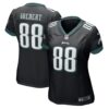 Women's Philadelphia Eagles Dallas Goedert Nike Black Game Jersey