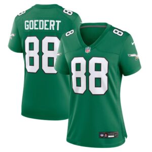 Dallas Goedert Philadelphia Eagles Nike Women's Alternate Game Jersey - Kelly Green