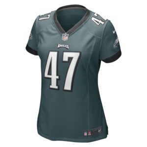 Women's Philadelphia Eagles Dalton Keene Nike Midnight Green Game Player Jersey