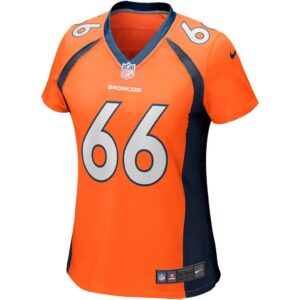 Women's Nike Dalton Risner Orange Denver Broncos Game Jersey