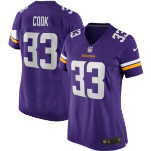 Women's Minnesota Vikings Dalvin Cook Nike Purple Player Game Jersey