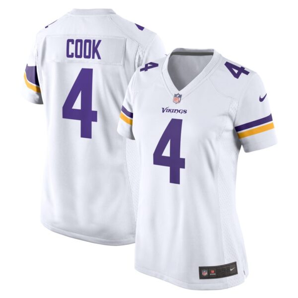 Women's Minnesota Vikings Dalvin Cook Nike White Game Jersey