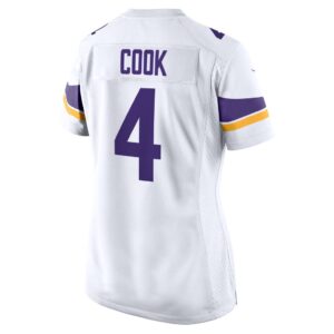 Women's Minnesota Vikings Dalvin Cook Nike White Game Jersey