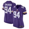 Women's Minnesota Vikings Dalvin Tomlinson Nike Purple Game Jersey