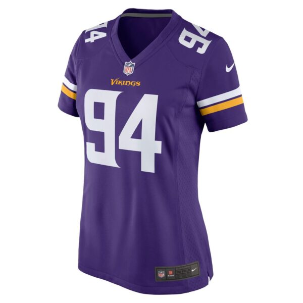 Women's Minnesota Vikings Dalvin Tomlinson Nike Purple Game Jersey