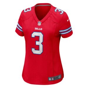 Women's Buffalo Bills Damar Hamlin Nike Red Alternate Game Jersey