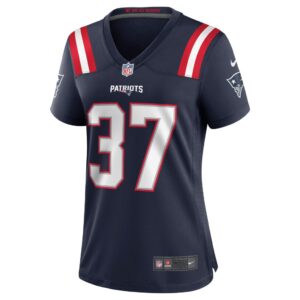 Women's New England Patriots Damien Harris Nike Navy Game Jersey