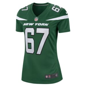 Women's New York Jets Dan Feeney Nike Gotham Green Game Jersey