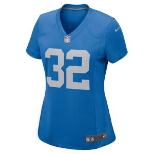 Women's Detroit Lions D'Andre Swift Nike Blue Game Player Jersey