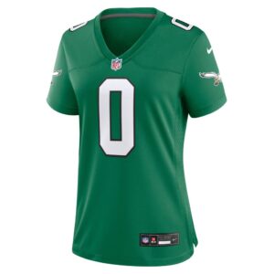 D'Andre Swift Philadelphia Eagles Nike Women's Alternate Game Jersey - Kelly Green