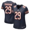 Women's Chicago Bears Dane Cruikshank Nike Navy Game Player Jersey