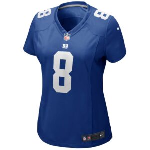 Women's Nike Daniel Jones Royal New York Giants Player Jersey