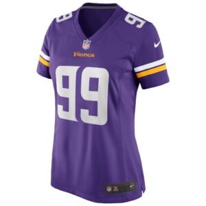 Women's Nike Danielle Hunter Purple Minnesota Vikings Game Jersey