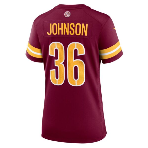 Danny Johnson Washington Commanders Nike Women's Game Jersey - Burgundy