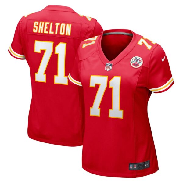 Women's Kansas City Chiefs Danny Shelton Nike Red Game Player Jersey