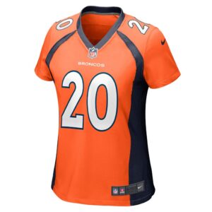 Women's Denver Broncos Darius Phillips Nike Orange Game Player Jersey