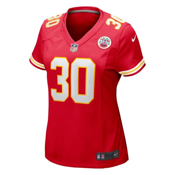 Darius Rush Kansas City Chiefs Nike Women's Team Game Jersey - Red