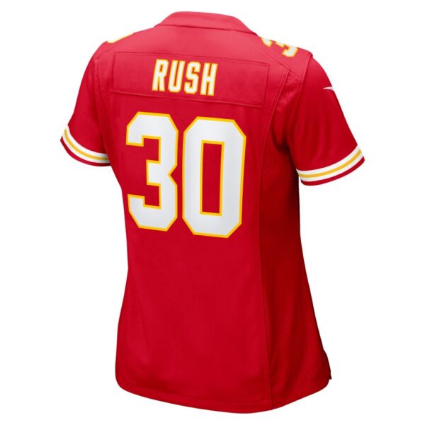 Darius Rush Kansas City Chiefs Nike Women's Team Game Jersey - Red