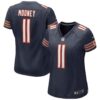 Women's Chicago Bears Darnell Mooney Nike Navy Game Jersey