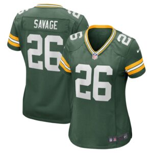 Women's Nike Darnell Savage Green Green Bay Packers Game Jersey