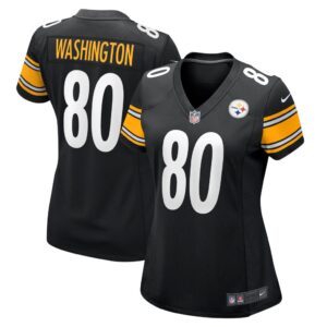 Darnell Washington Pittsburgh Steelers Nike Women's Game Jersey - Black