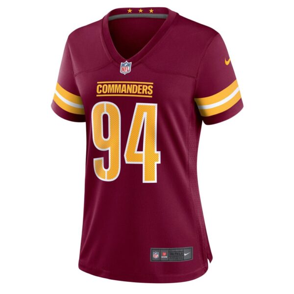 Women's Washington Commanders Daron Payne Nike Burgundy Player Game Jersey