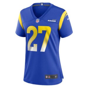 Women's Los Angeles Rams Darrell Henderson Jr. Nike Royal Game Jersey