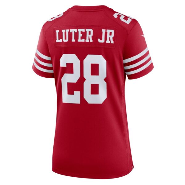 Darrell Luter Jr. San Francisco 49ers Nike Women's Game Jersey - Scarlet