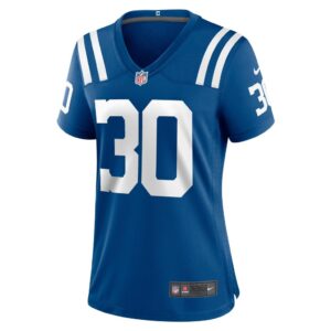 Darren Hall Indianapolis Colts Nike Women's Team Game Jersey - Royal