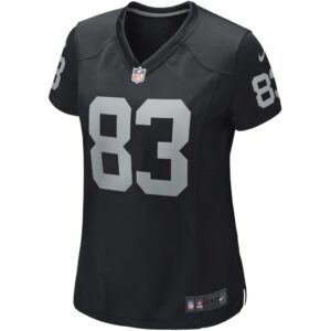 Women's Las Vegas Raiders Darren Waller Nike Black Game Player Jersey