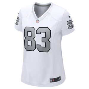 Women's Las Vegas Raiders Darren Waller Nike White Alternate Game Jersey