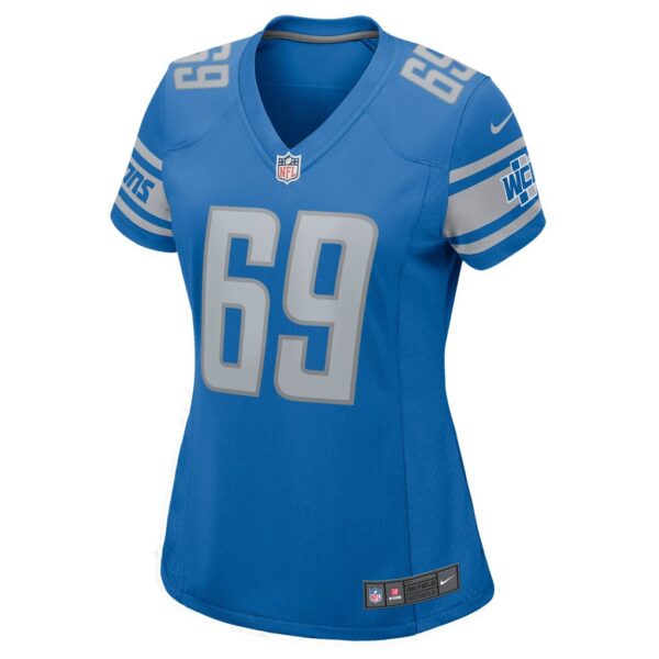 Women's Detroit Lions Darrin Paulo Nike Blue Game Player Jersey