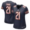 Women's Chicago Bears Darrynton Evans Nike Navy Game Player Jersey